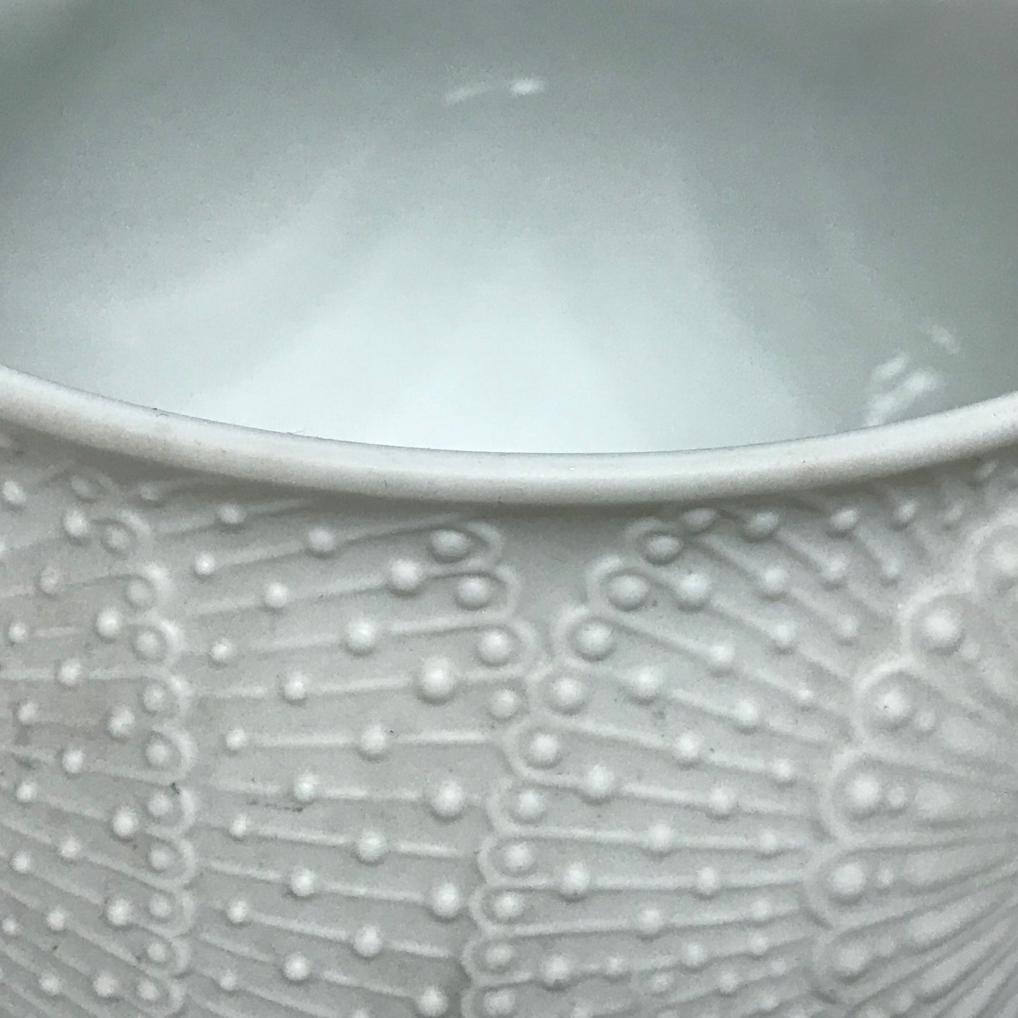 1960s White Thomas Decorative Vase