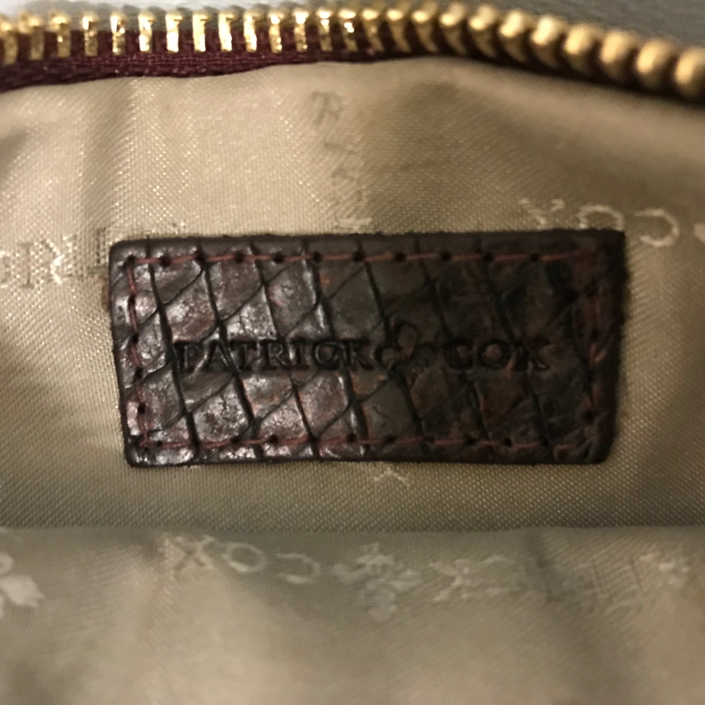 Patrick Cox Crocodile Purse