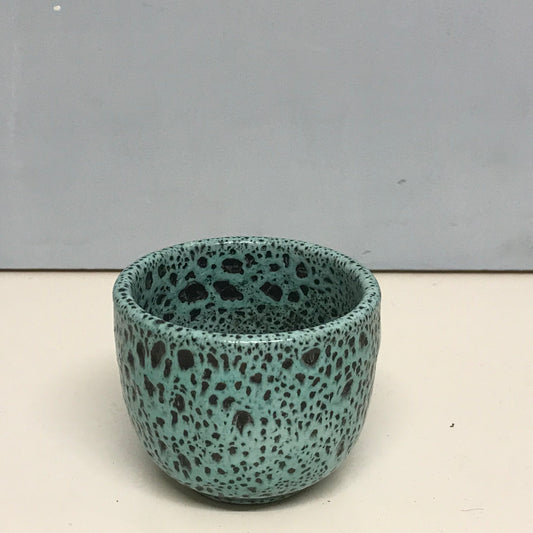1960s Turquoise Lava Bowl