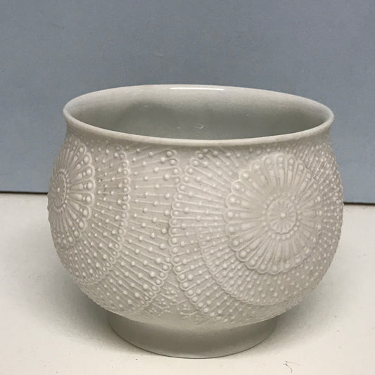 1960s White Thomas Decorative Vase